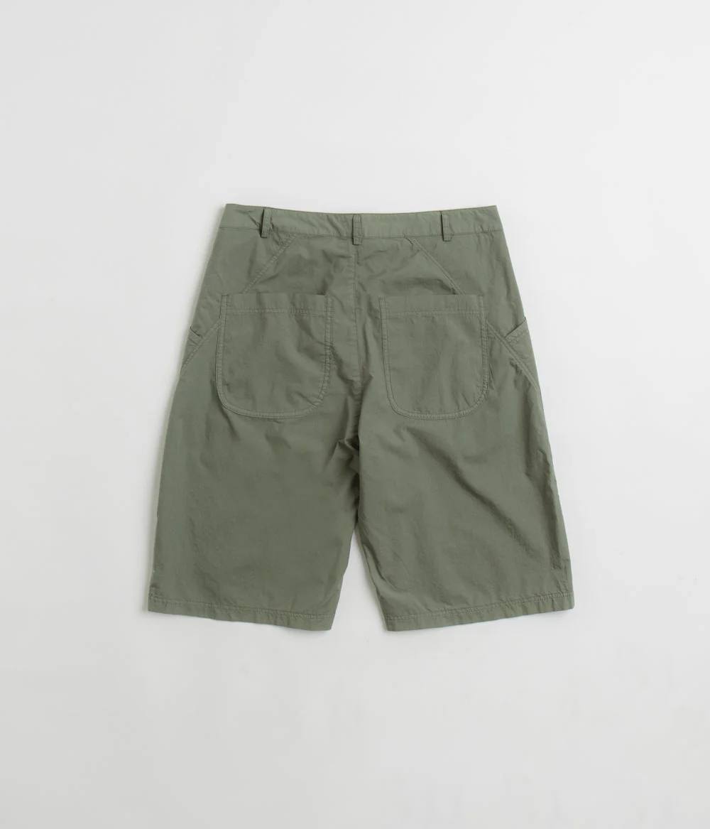 YMC Twisted Seam Shorts - Sage Green - Image 3