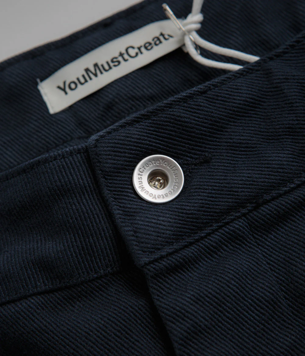 YMC Twisted Seam Trousers - Navy - Image 7